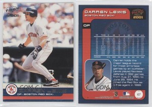 2001 Pacific Darren Lewis #67