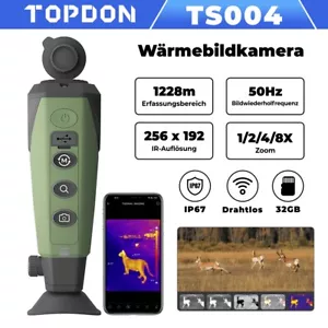 TOPDON TS004 Wärmebildkamera für die Jagd,256x192 Wärmebildmonokular 1x/2x/4x/8X - Bild 1 von 21
