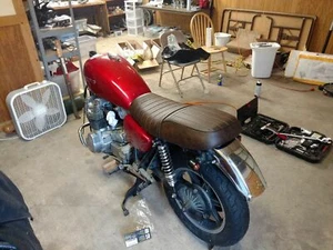  27.5" Yamaha XS1100 GS Special Midnight 1980-1981 motorcycle seat CODE: D6294 - Picture 1 of 10