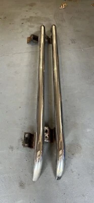 Ford F150 Harley Davidson 2002-2003 juego estribo cromado doble cabina barras Nerf Foto 1 de 4