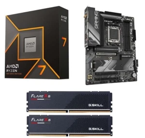 New AMD Ryzen 7 9700X Gigabyte B650 Gaming X AX v2 G.Skill 32GB DDR5 6000 - Picture 1 of 3