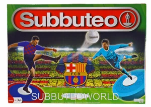 JUEGO DE CAJA SUBBUTEO CON LICENCIA OFICIAL BARCELONA. FÚTBOL DE MESA. FÚTBOL DE MESA - Imagen 1 de 5