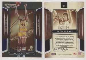 2008 Donruss Americana Sports Legends Mirror Blue /100 Kevin McHale #25 HOF
