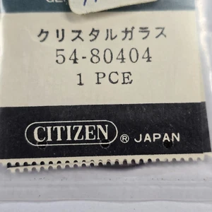CITIZEN 54-80404 Watch Crystal - NOS - Picture 1 of 2