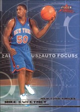 2003-04 Fleer Focus Auto Focus #24 Mike Sweetney /250 - NM-MT