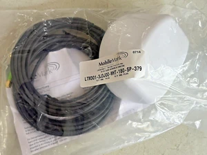 Mobile Mark LTM301-3J3J00-WHT-180 LTE/WiFi/GPS Antenna - Wht 15ft NEW - Picture 1 of 3