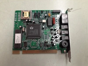 Rockwell 80Bit ISA 33.6 Baud Modem with Audio Ports 1700-0005-02 - Picture 1 of 4