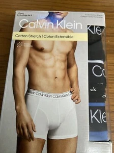 NUEVO CON ETIQUETAS Calvin Klein Hombre (Pequeño) Algodón Elástico NP24210-404 (PAQUETE DE 3) - Imagen 1 de 5