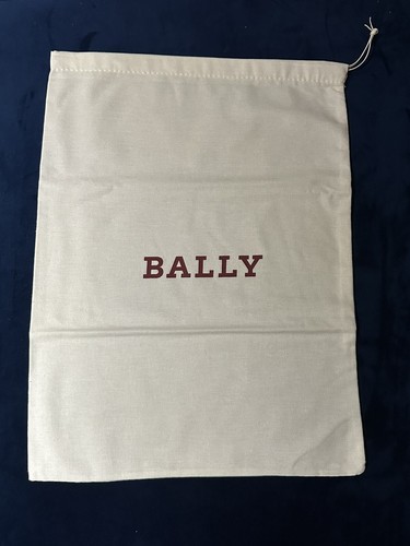 Bally Travel Shoe/Purse Dust Bag with Drawstring Closure Beige Cotton ...