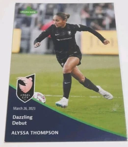 2023 Parkside NWSL Pronto Soccer #5 Alyssa Thompson Rookie Card RC /1084 Angel - Picture 1 of 2