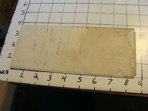 Vintage paper: ERIE CANAL REPAIR DOCUMENT from April 1908, New York - Picture 1 of 2