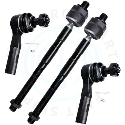 4x Para Chevrolet Colorado GMC Canyon 2006-2007 Extremo Delantero Interior Exterior Barra de Atar Foto 1 de 4