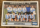 Panini World Cup Story Sticker | Arg'78 | Argentina Team Pic #101 Not Sonrics