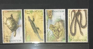 Juego de 4 reptiles de Moldavia ** Como nuevo nunca montado 2005 - Imagen 1 de 1