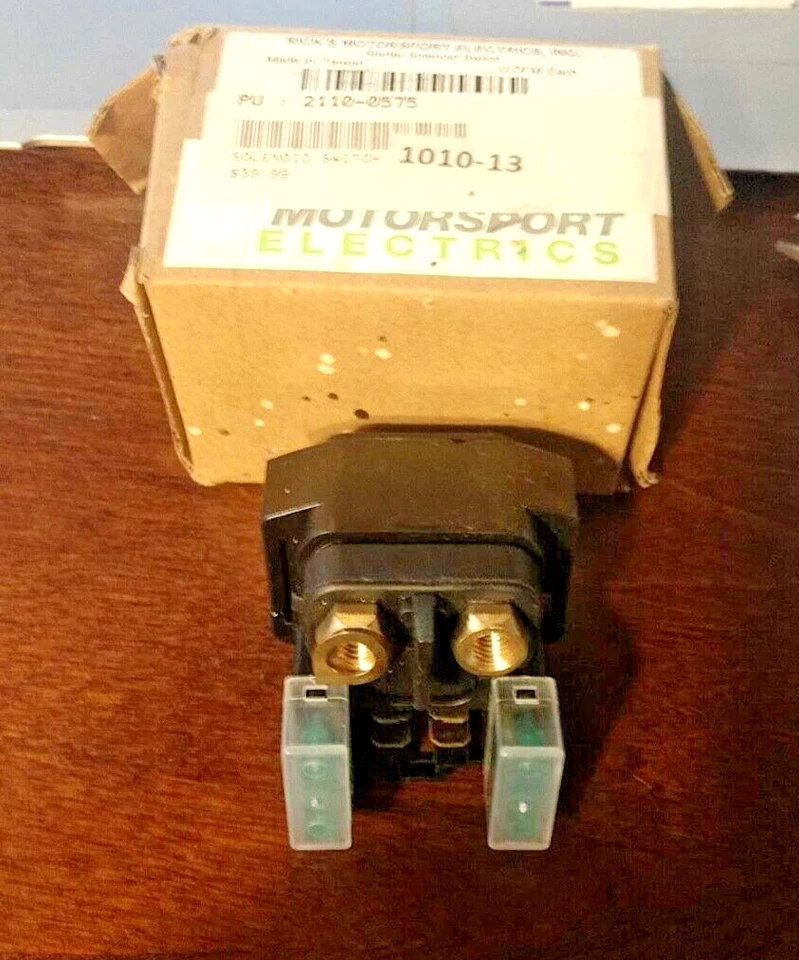Solenoide de arranque Rick's Motorsport Yamaha 65-406 2110-0575 #YA2 Foto 1 de 1