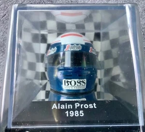 1:6 HACHETTE CASCO FORMULA 1 PILOTA ALAIN PROST - 1985 - Foto 1 di 6