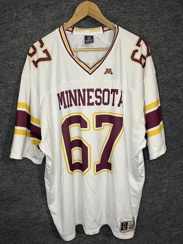 Minnesota Golden Gophers Jersey #67 Men’s XL Gameday Greats UMN NCAA White Cover