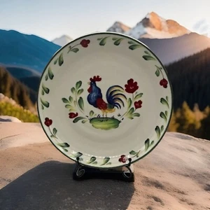 INTERNATIONAL TABLEWORKS PROVENCE ROOSTER 11" Dinner Plate - Picture 1 of 4