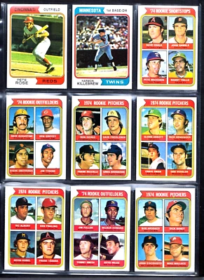 1974 Topps Baseball Stars LOT OF 9  Stars & Rookies  EN - Image 1 of 2