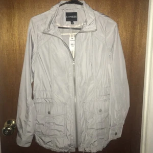 NWT Express Gray Rain Coat Size XS - Picture 1 of 1