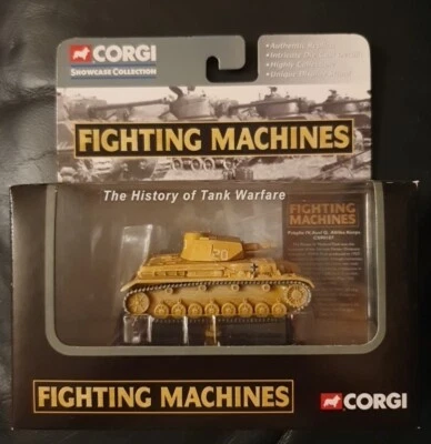 Corgi Fighting Machines The History Of Tank Warfare PZKW MKIV DESERT CS90107 - Image 1 of 4
