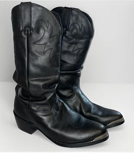 Durango Slouch Westernstiefel Modell SW540 Schwarz Leder Herren Cowboystiefel 7,5 EE - Bild 1 von 10
