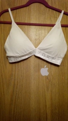 Sujetador DKNY Blanco Sin Aros Acolchado Blanco Talla M Foto 1 de 3