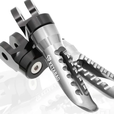 Clavijas de pie delanteras inferiores de titanio BOB 1,5" para Yamaha XV125 Virago 125 97-00 99 Foto 1 de 4