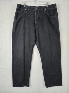 Wrangler Mens Jeans Size 40 x 30 Cotton Black - Picture 1 of 9