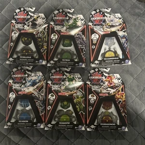 6 BAKUGAN Exclusive STREET BRAWL Dragonoid VENTRI Lot NILLIOUS Hammerhead MANTID - Bild 1 von 1