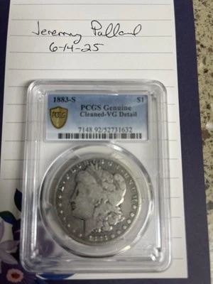 1883 S Morgan Dollar $1 - Image 1 of 2