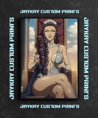 Impresión de póster de la serie animada Hera Blood of Zeus - sin marco Foto 1 de 3