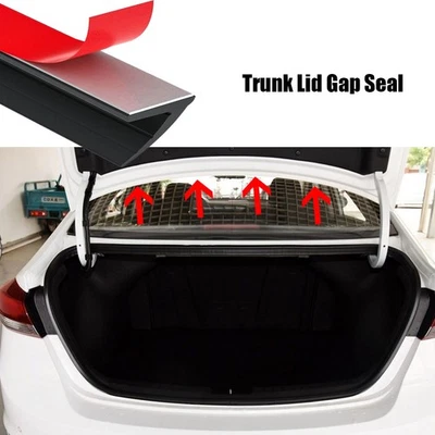 Tira de sellado de maletero de coche tapa de maletero sello de hueco tira de goma para Toyota sedán SUV Foto 1 de 4