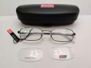 Monturas de anteojos vintage de principios de la década de 1990 diésel Italia originales sin usar - Imagen 1 de 10