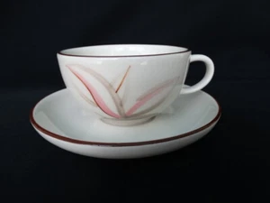 Mid Century Modern Winfield China Dragon Flower Cup and Saucer Set(s) VGUC - Picture 1 of 8