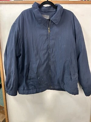 Vintage Croft & Barrow Mens Blue XL Jacket SRILANKA Ultra Stain Defense READ - Image 1 of 4