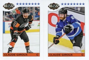 2022-23 22-23 Topps NHL Sticker Claude Giroux Photo Variation 1984 All-Star #592 - Picture 1 of 2