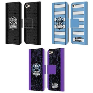 GLASGOW WARRIORS 2024/25 KIT ESCUDO CUERO LIBRO CARTERA ESTUCHE PARA APPLE iPOD TOUCH - Imagen 1 de 9