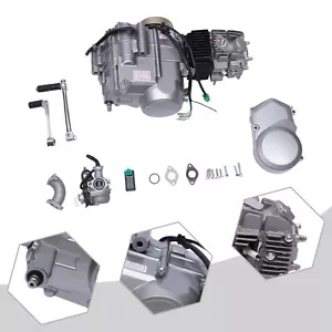 125CC Motor Dirt Bike Pitbike Cross 4Gang 4Takt Engine für HONDA CRF50 XR70 Z50! - Bild 1 von 10