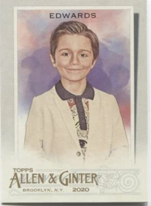 JULIAN EDWARDS 2020 Topps Allen & Ginter BASE CARD - ACTOR - #284 - Picture 1 of 1