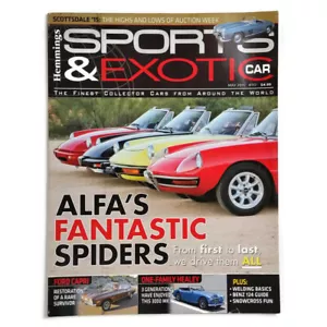 Hemmings Sports & Exotic Car Magazine 2015 Mai Alfa's Fantastic Spiders - Bild 1 von 7