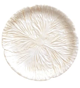 Plato de cena Les Ottomans x1 Radicchio blanco diámetro 30 cm NUEVO 64,00 £ RRP - Imagen 1 de 24