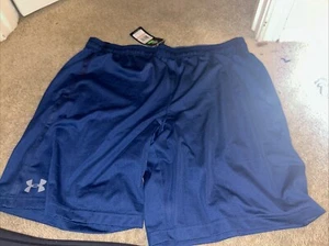 Mens Under Armour Fitted Heatgear Athletic Shorts 2XL NEW - Picture 1 of 3