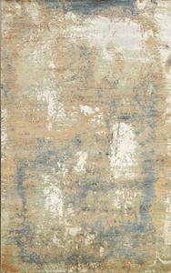 Contemporary Artistic Abstract Oriental Area Rug Hand-knotted Wool Carpet 6x9 - Picture 1 of 12