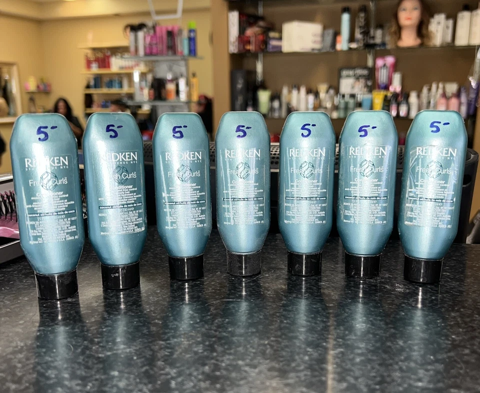 Lot Of 7 Redken Fresh Curls Conditoner  1 Fl Oz Each Travel Sz - Image 1 of 1