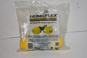 NO STIFFINERS!** Home-Flex 3/4" Tee IPS Poly Gas Pipe SDR 11 18-401-007 - Picture 1 of 3