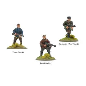 Bolt Action | The Bielski Brothers | Special Characters | 28mm - Picture 1 of 2