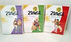 NEW - THE ZUMBA REVOLUTION- 3 DVD Beginners, Abs, Burns and Thighs and Advanced 