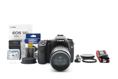 [NEAR MINT] Canon EOS 50D DSLR EF 100-300mm 4.5-5.6 USM Lens Tested Kit 2633212 - Image 1 of 4