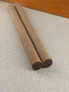 Ebonite Rod - Hard, Billet, Vulcanite. Set of 2  - Picture 1 of 17